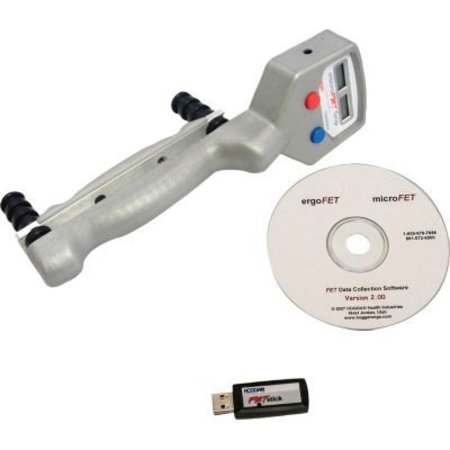 FABRICATION ENTERPRISES MicroFET HandGRIP Grip Dynamometer, Wireless W/ Data Collection Software 12-0277WD